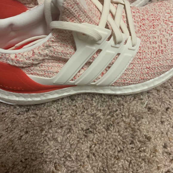 ultra boost chalk white active red